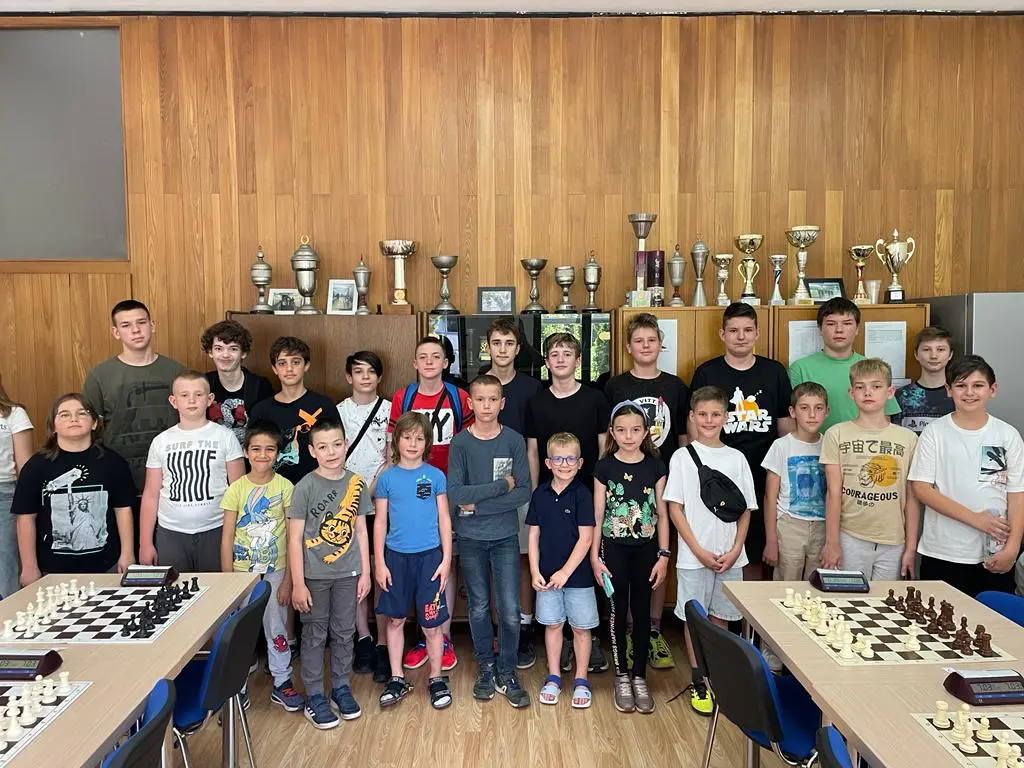  Sudionici ljetnog turnira Škole šaha 